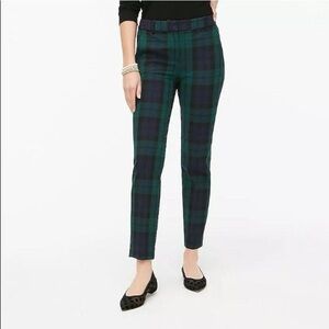 Jcrew Factory black Watch plaid pants size 00